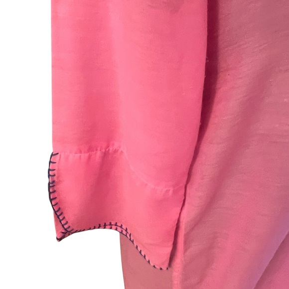 Lilly Pulitzer Piet Pink Beach coverup tunic like-new sz XS - Picture 4 of 9